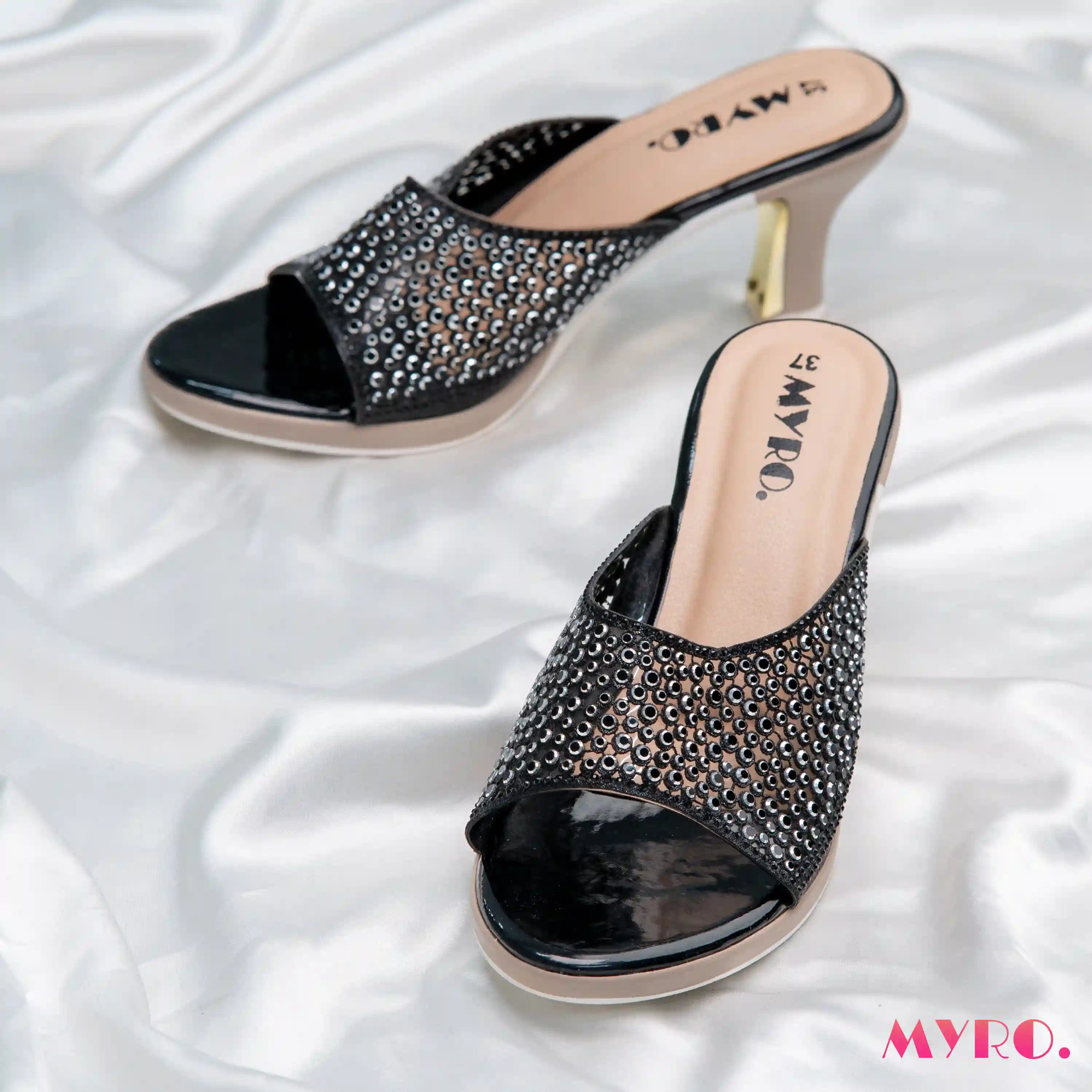 Glamora Rose Gold Heel