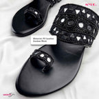 Anzara Zardosi Chappal - MYRO