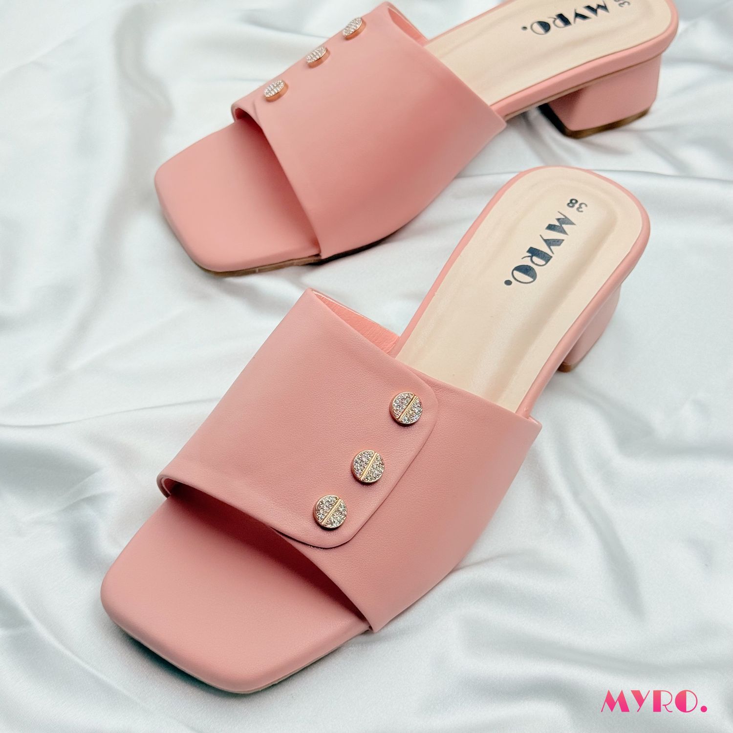 Ayla Pink Heel - MYRO