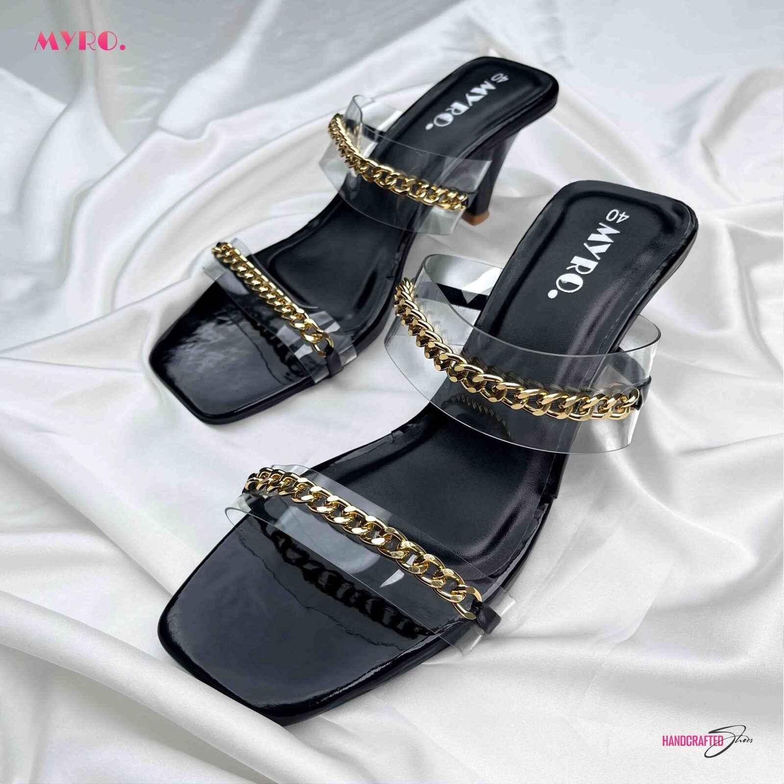 Chainglitzz Black Heel - MYRO