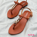 Chainova Mustard Thongs - MYRO