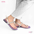 Cierra Lavender Thongs - MYRO