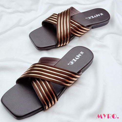 Cross Coffee Glitter Slide - MYRO