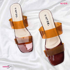 Crystalene Choclate Heel - MYRO