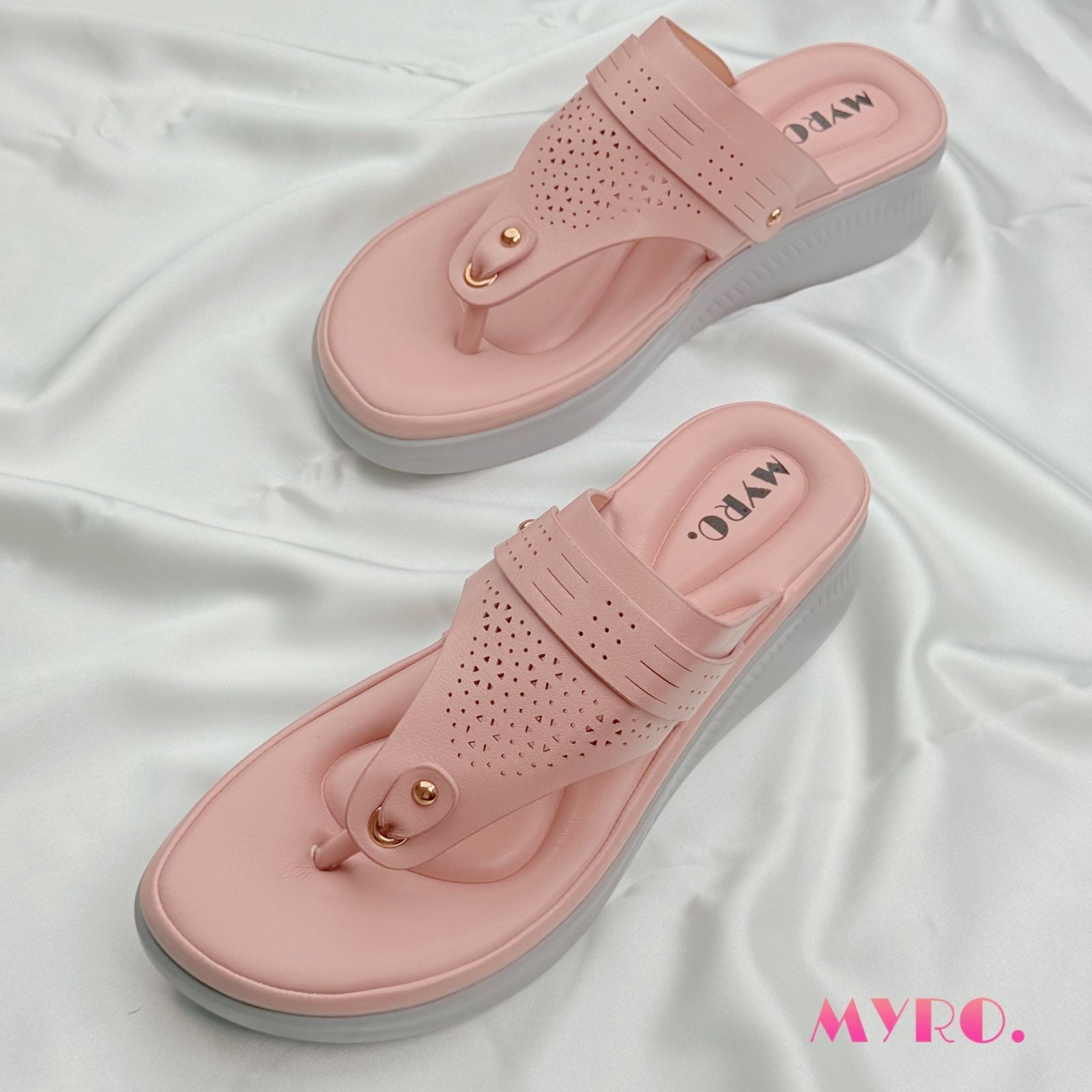 Dovia Pink Boston Heel - MYRO