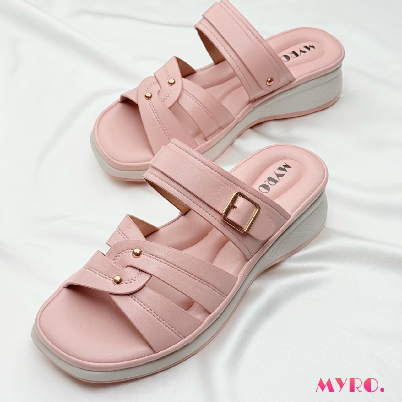 Elina Pink Boston Heel - MYRO