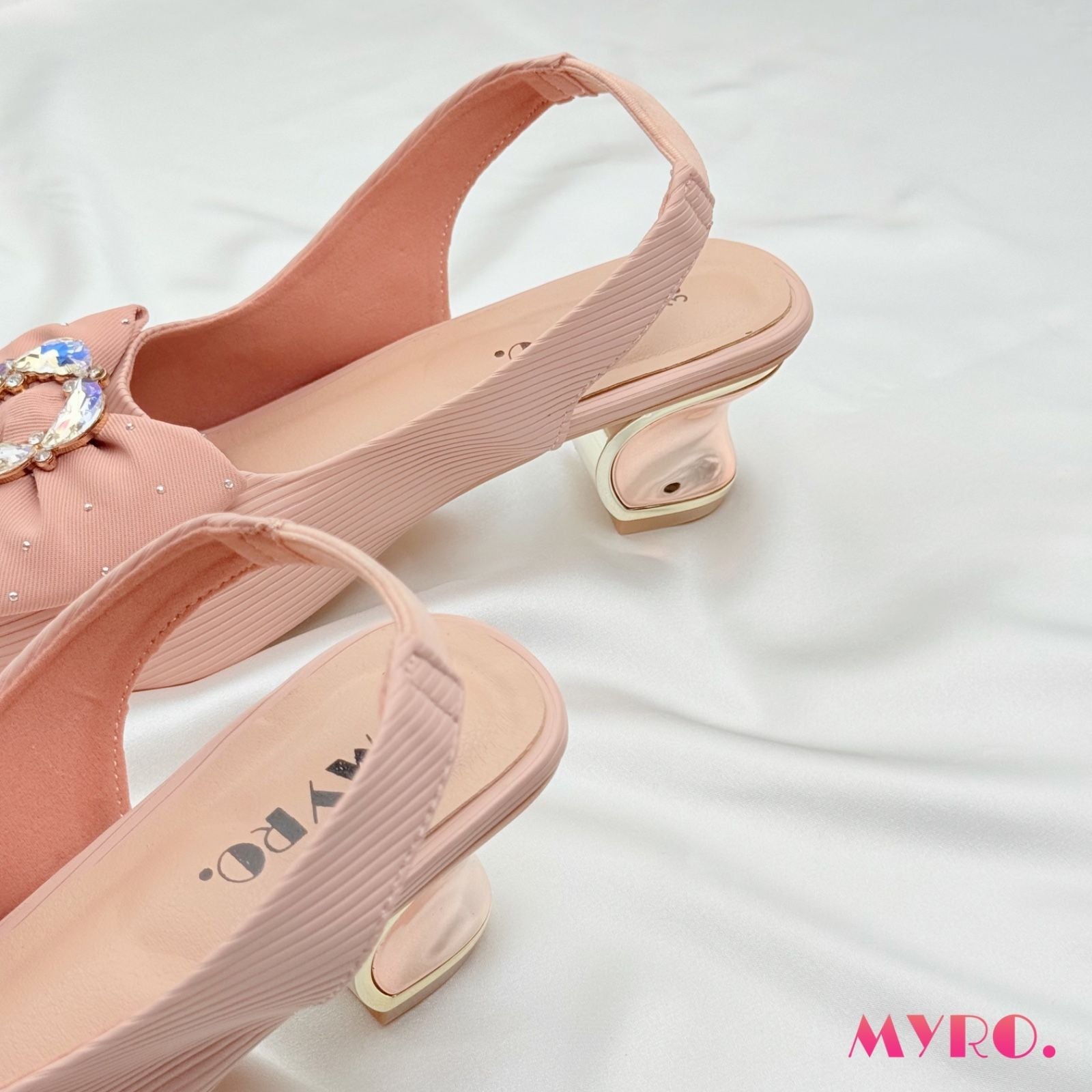 Elva Pink Mules - MYRO