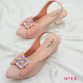 Elva Pink Mules - MYRO