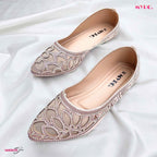 Flora Rose Gold Mules - MYRO