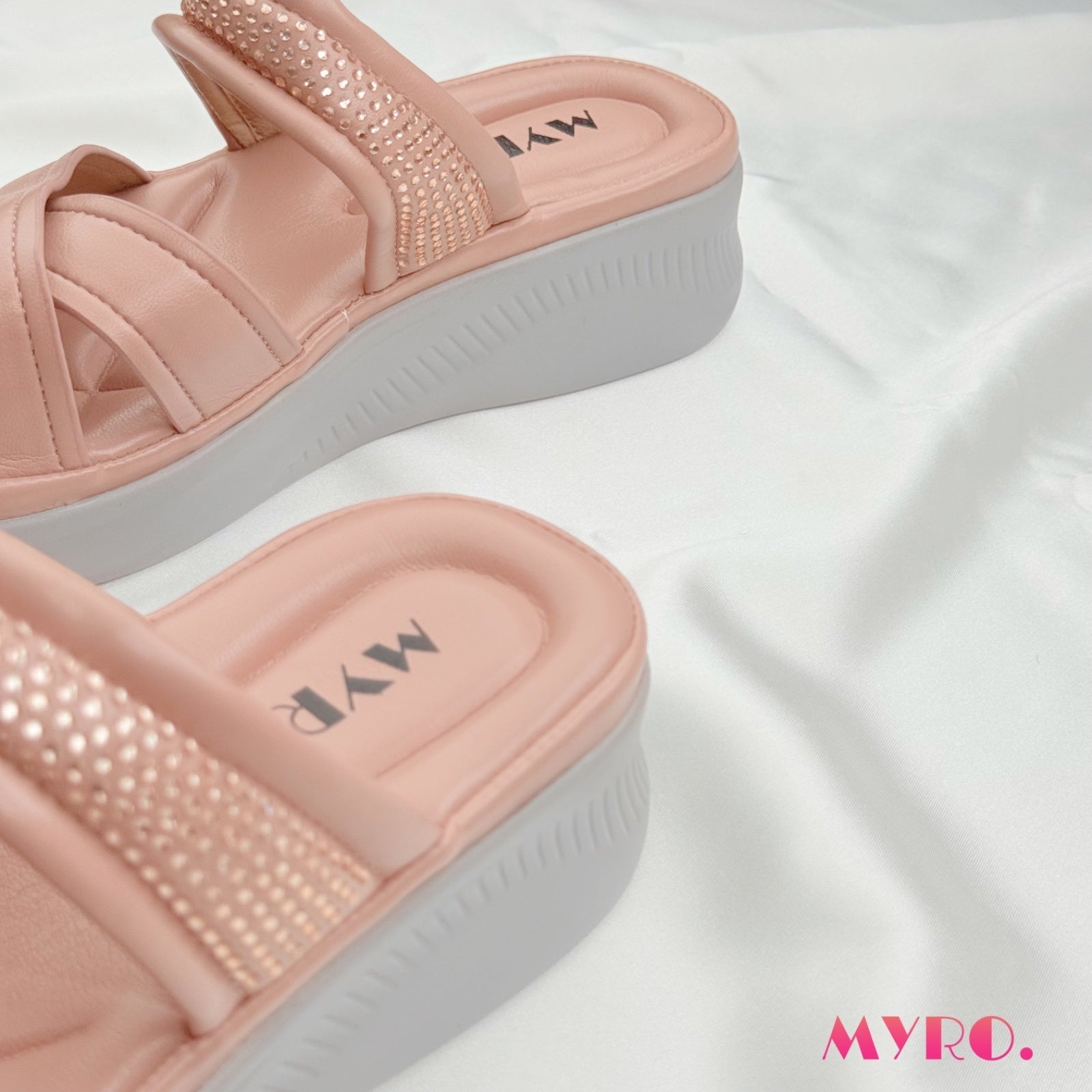 Flova Pink Boston Heel - MYRO