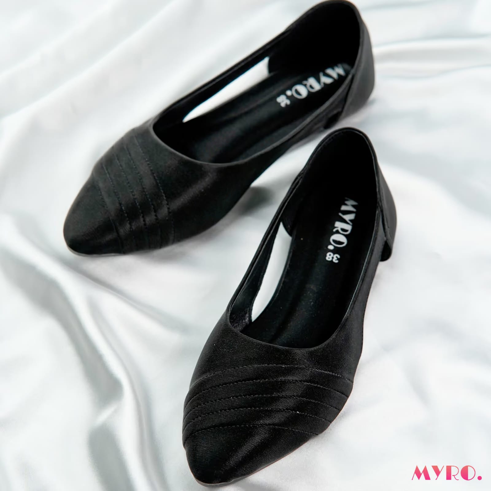 Fuze Black Mules - MYRO