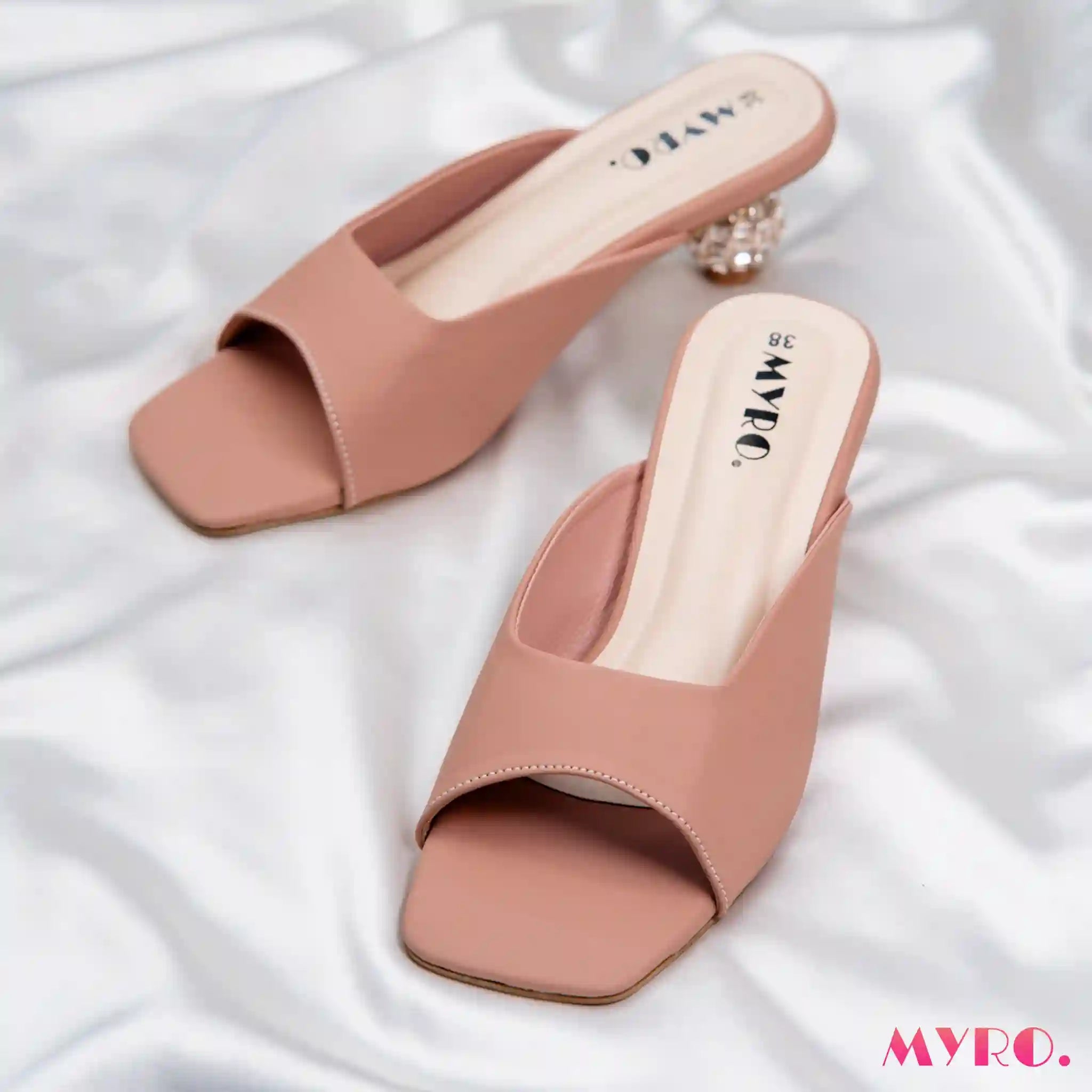 Ivory Pink Heel - MYRO