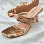 Lira Rose Gold Heel - MYRO