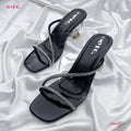 Fuschia Glass Heel