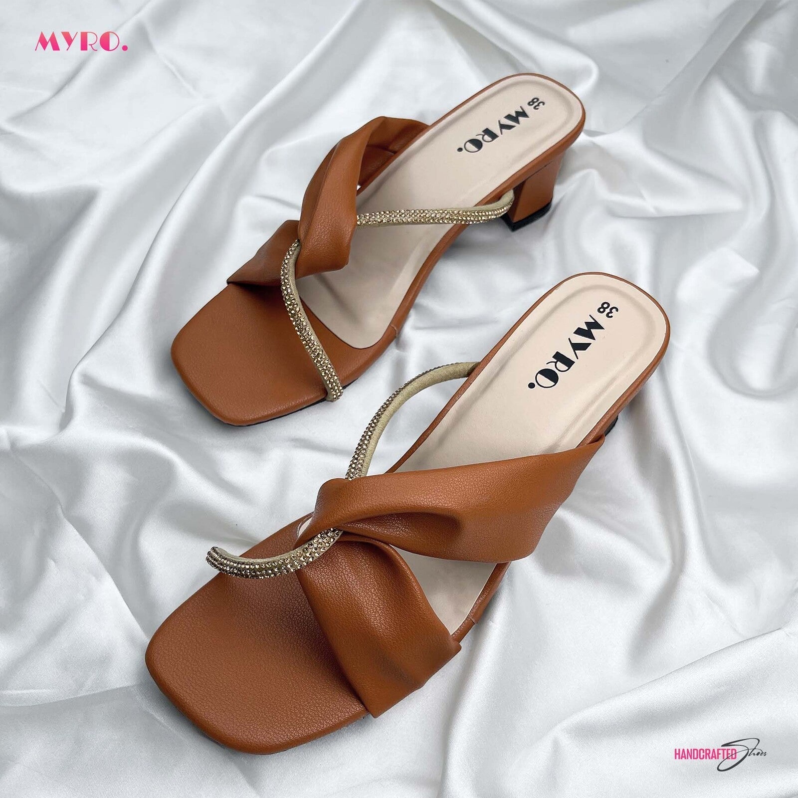 Myro Silhoutte Black High Heel - MYRO