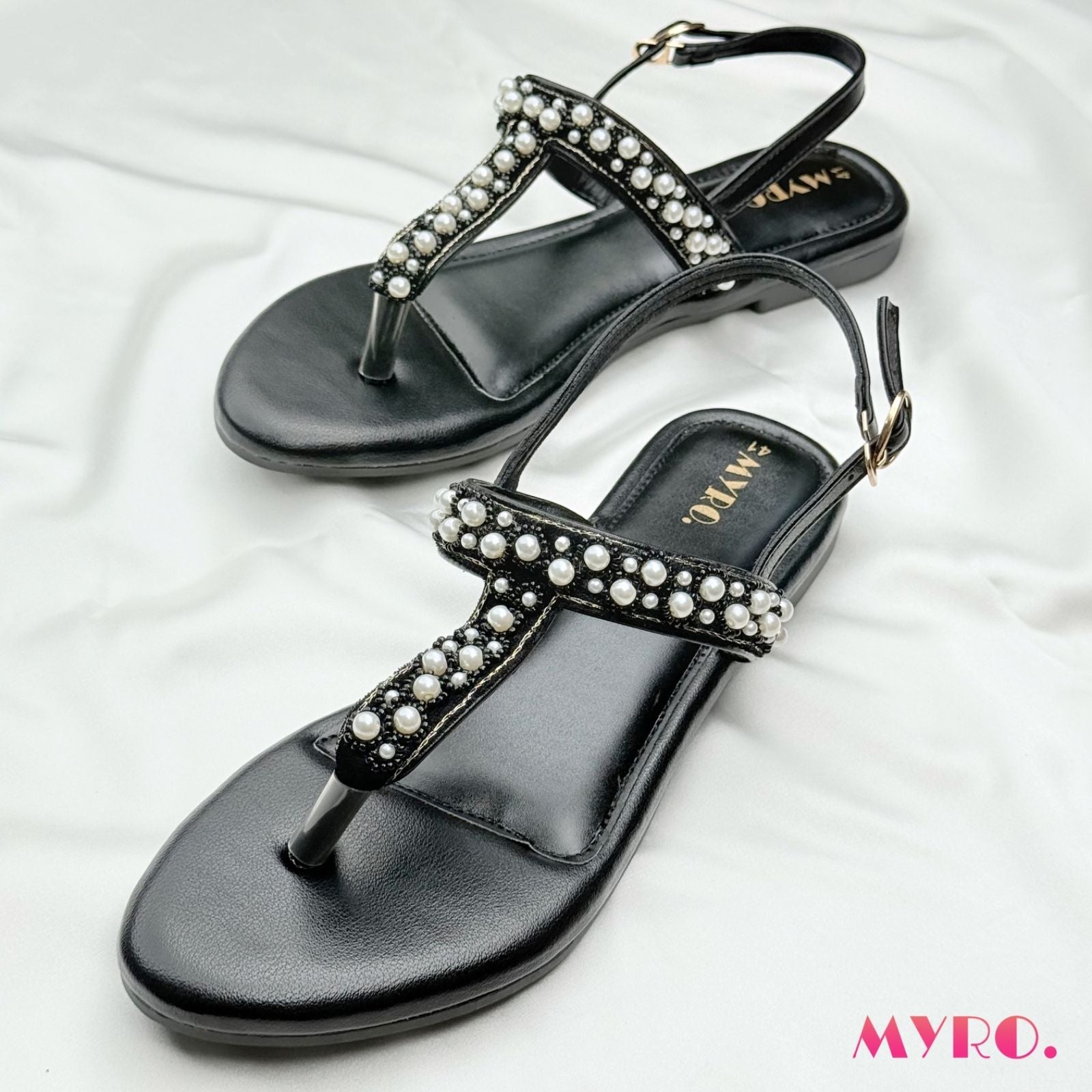 Nazia Black Thongs - MYRO