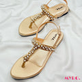 Nazia Gold Thongs - MYRO