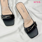 Nudea Black Heel - MYRO