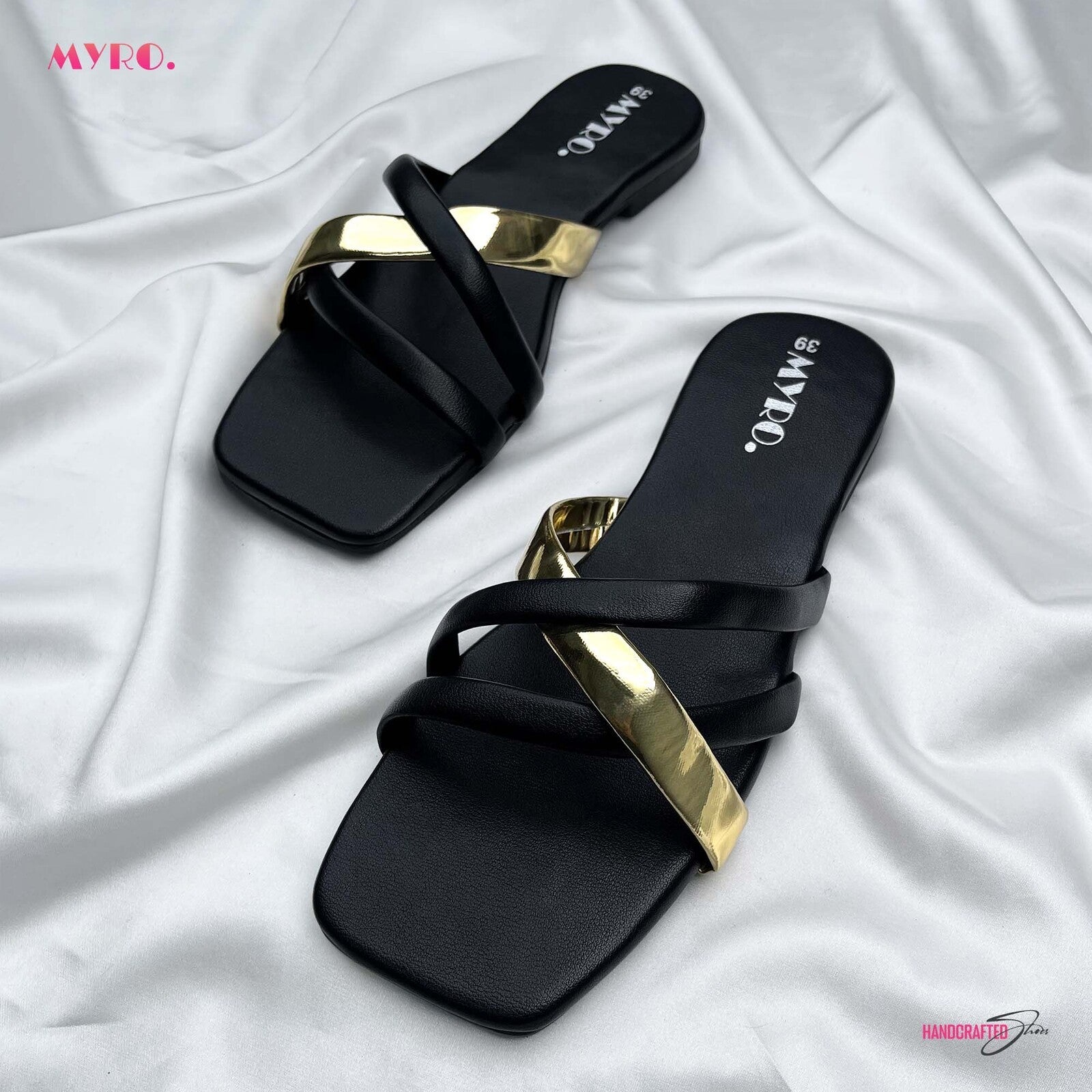 Olivia Black Flat - MYRO