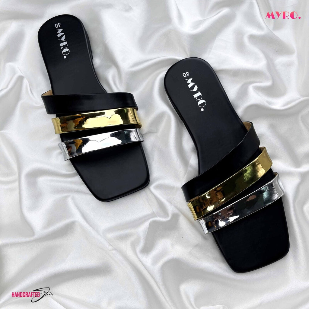 Ophelia Black Flat - MYRO