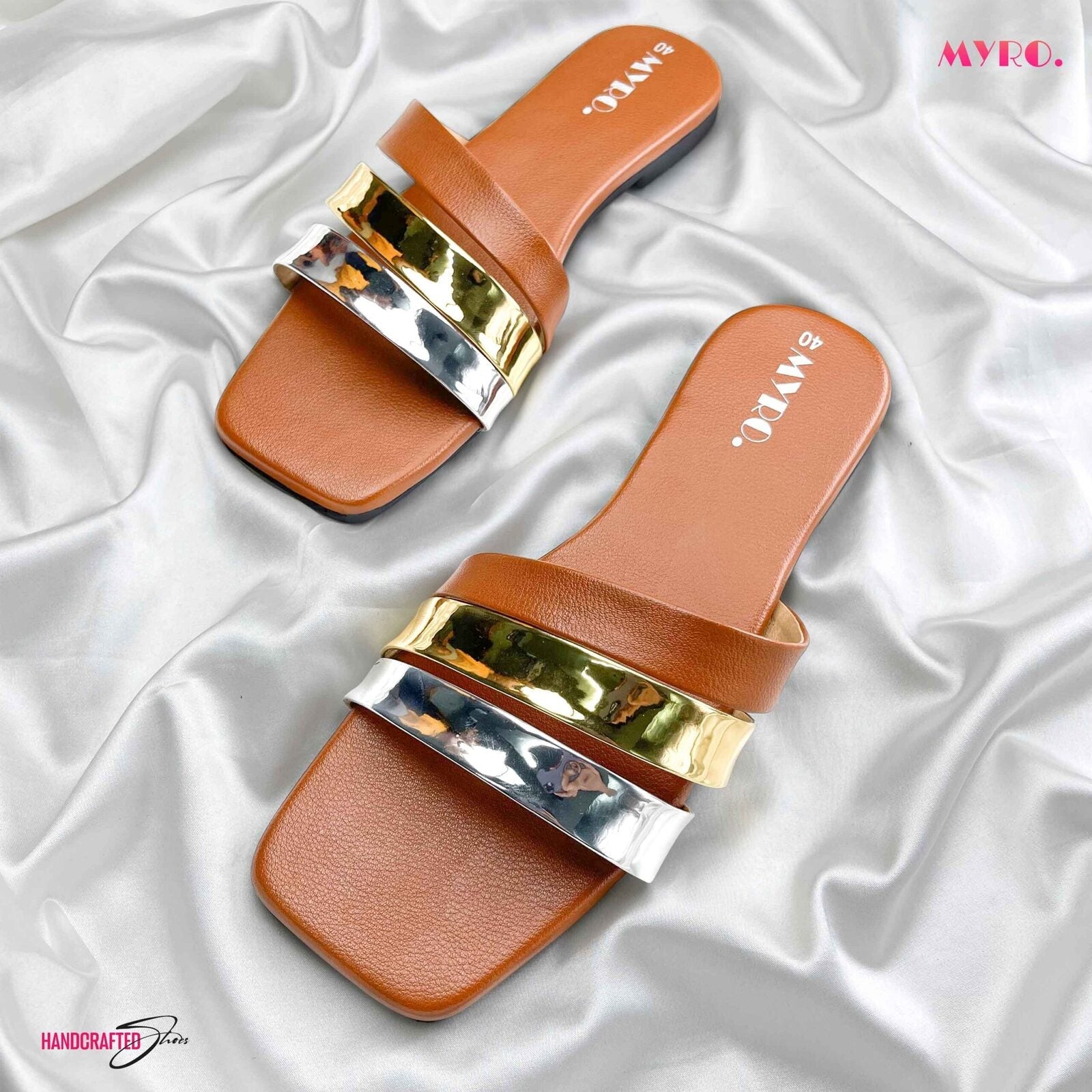 Ophelia Brown Flat - MYRO