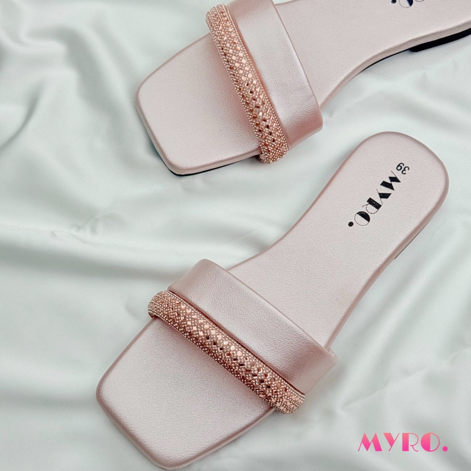 Orlia Rose Gold Slide - MYRO