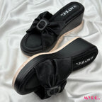 Prismatic Black Boston Heel - MYRO