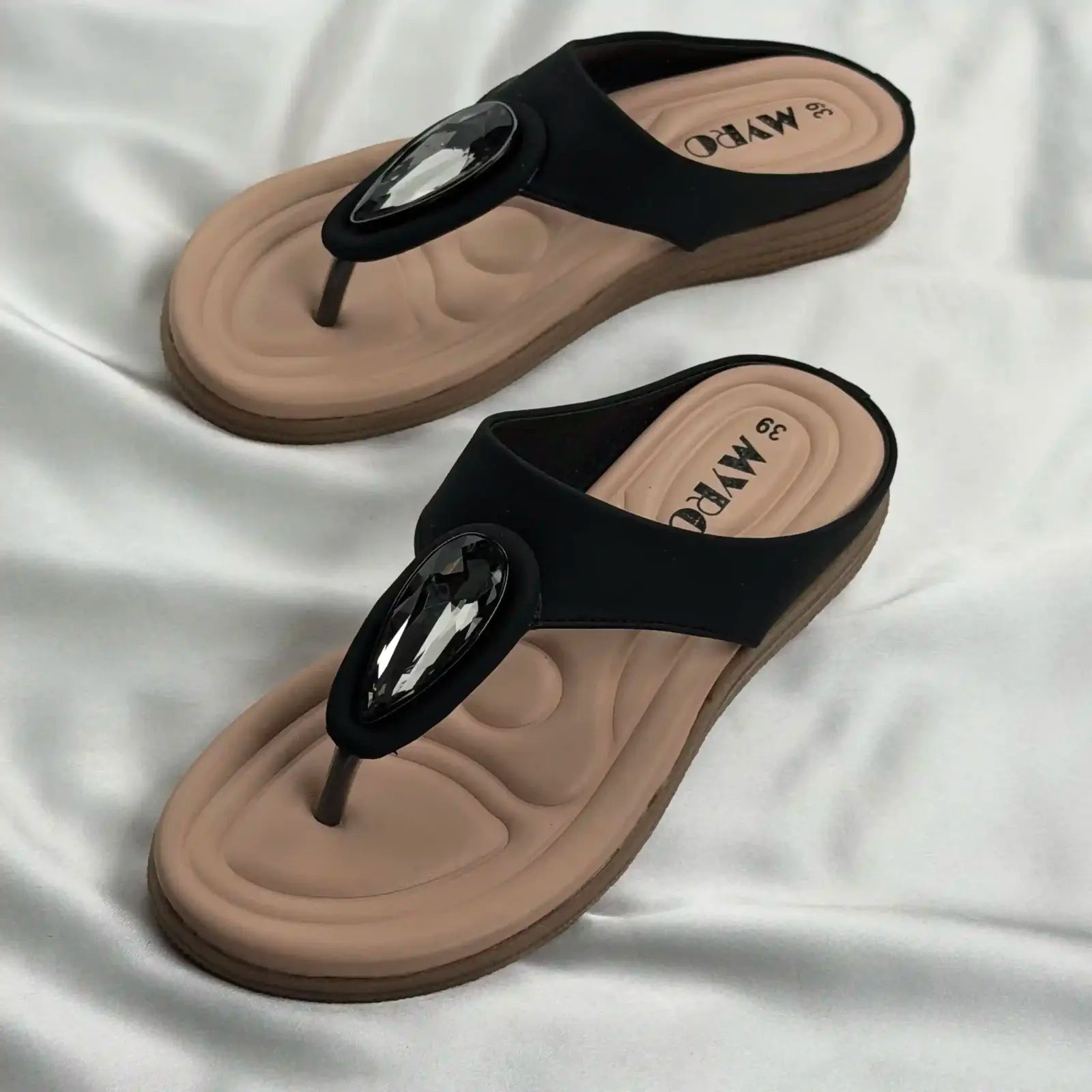 Rida Low Boston Heel - MYRO