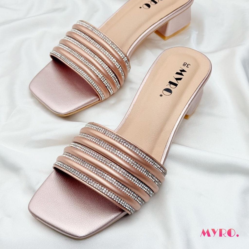 Ritz Rose Gold Heel - MYRO