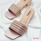 Ritz Rose Gold Heel - MYRO