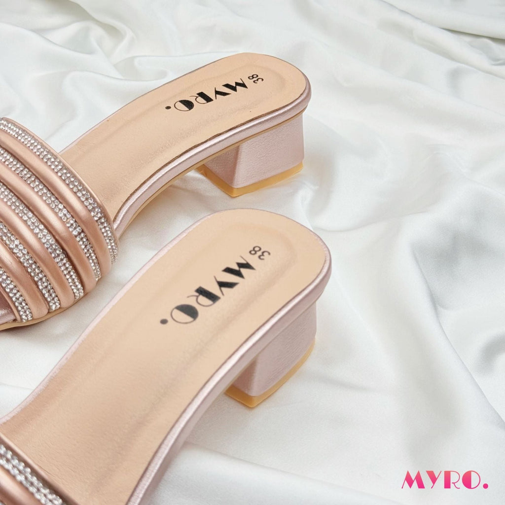 Ritz Rose Gold Heel - MYRO