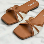 Sania Brown Slide - MYRO