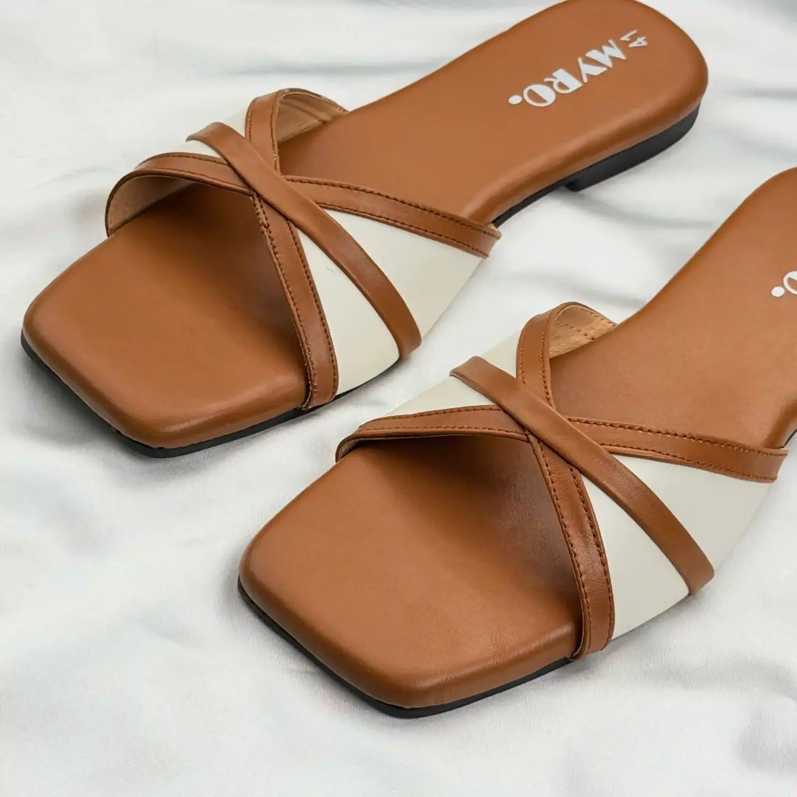 Sania Brown Slide - MYRO