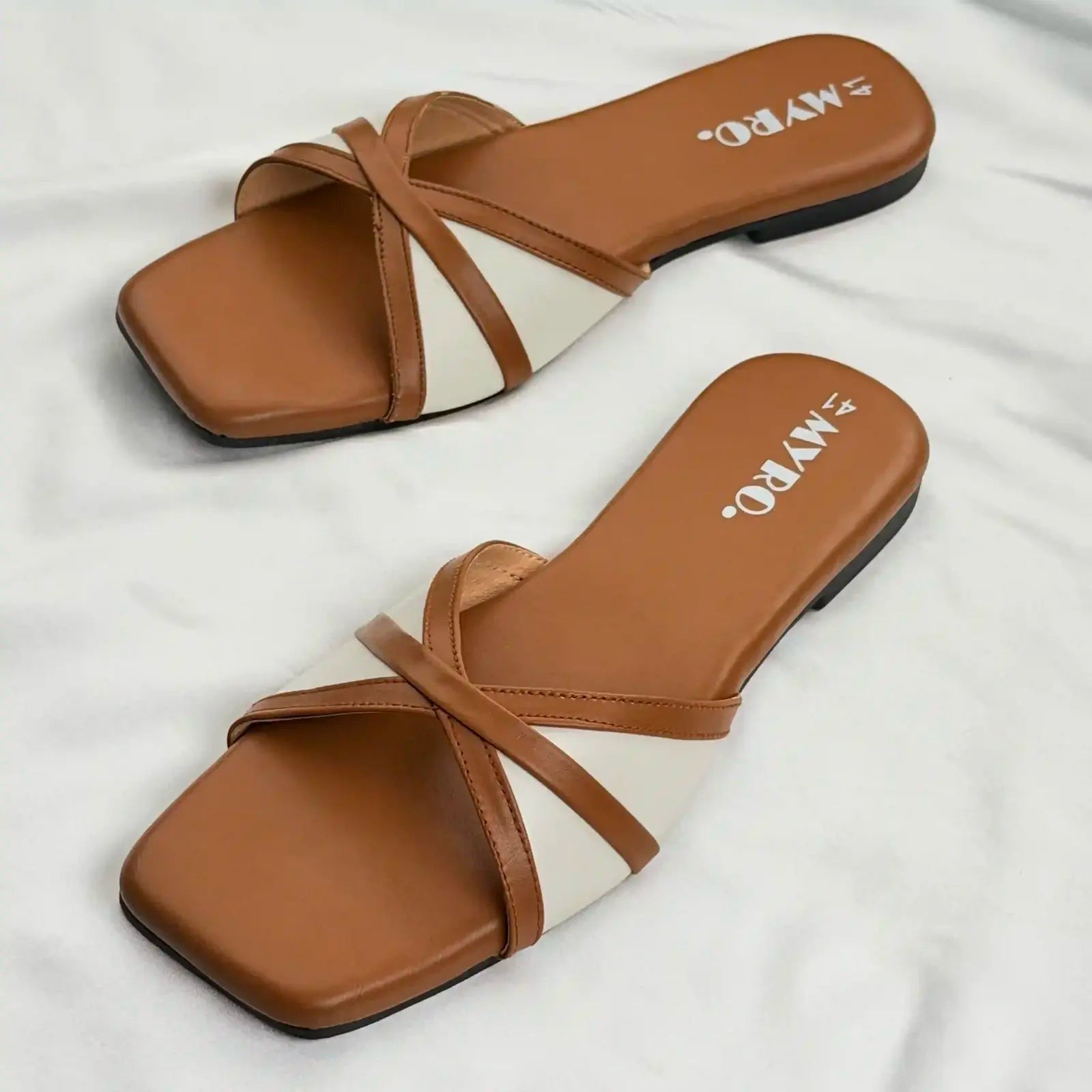 Sania Brown Slide - MYRO