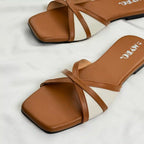 Sania Brown Slide - MYRO