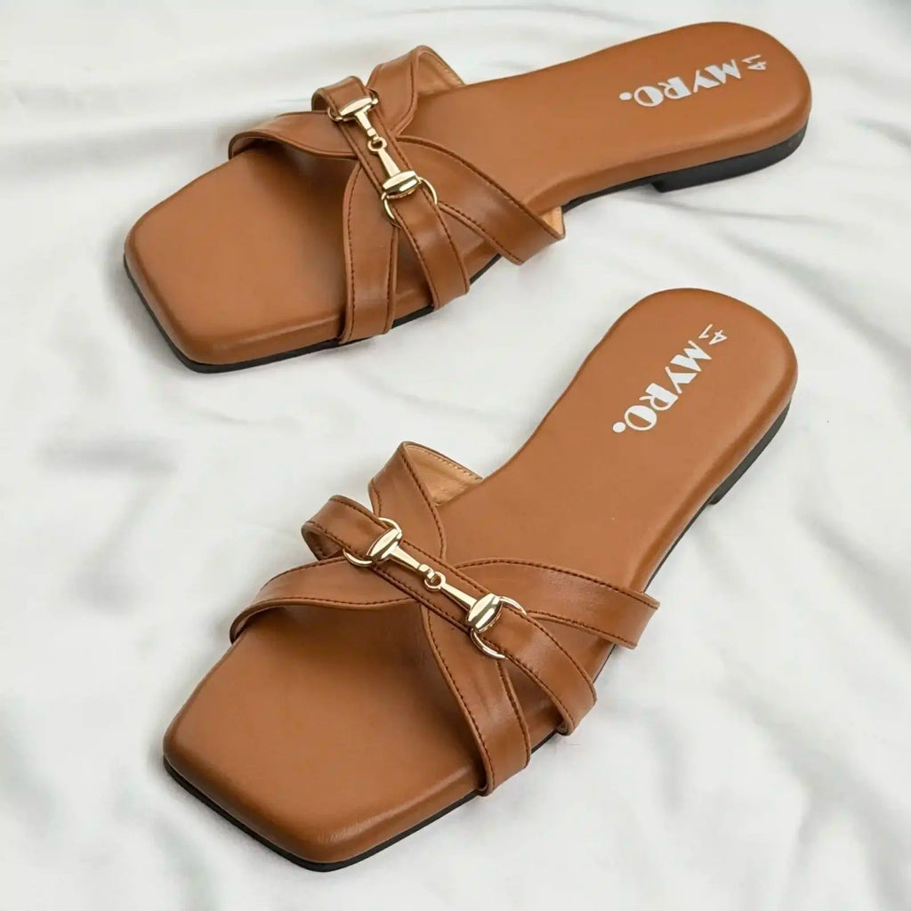 Sevila Brown Slide - MYRO