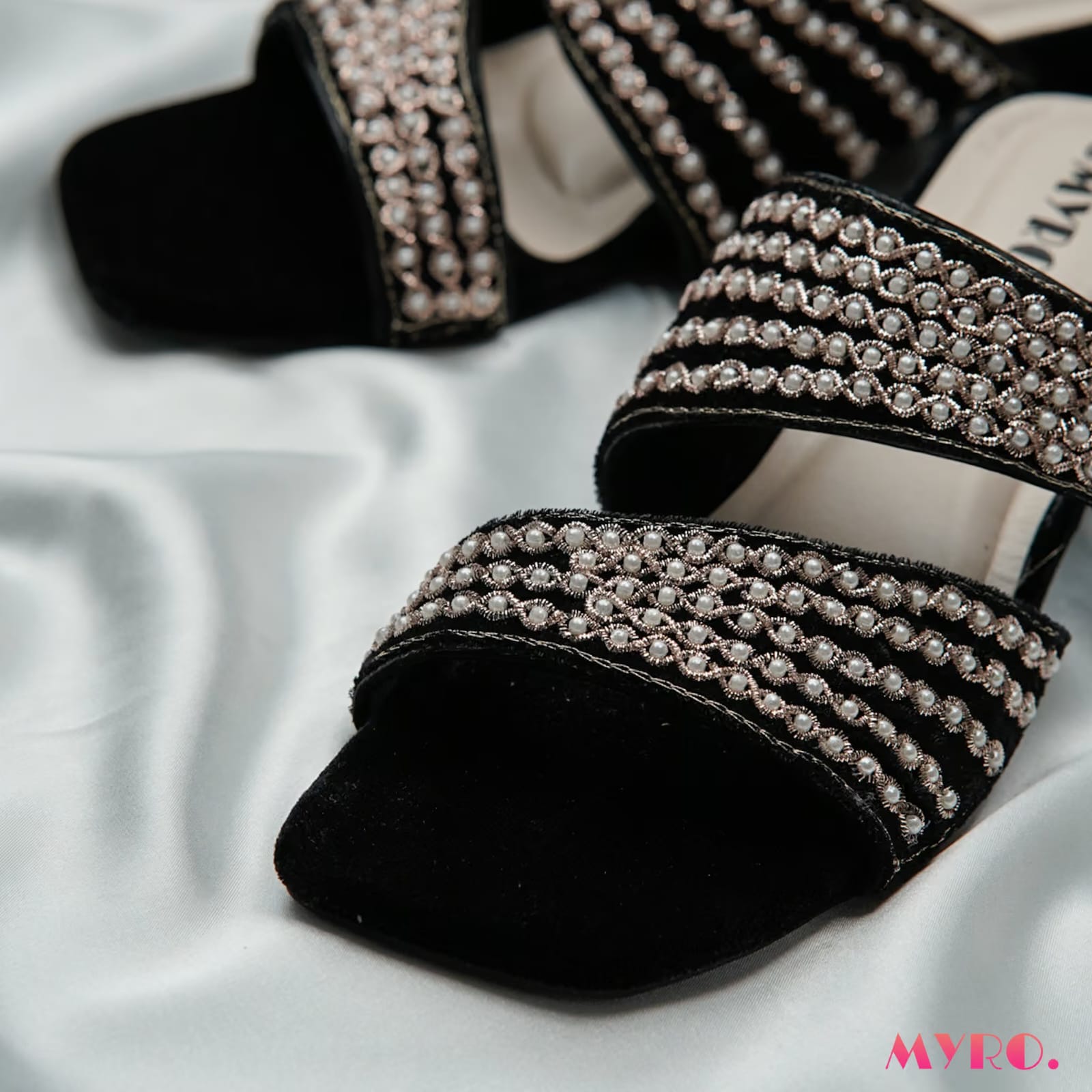 Starlight Black Heel - MYRO