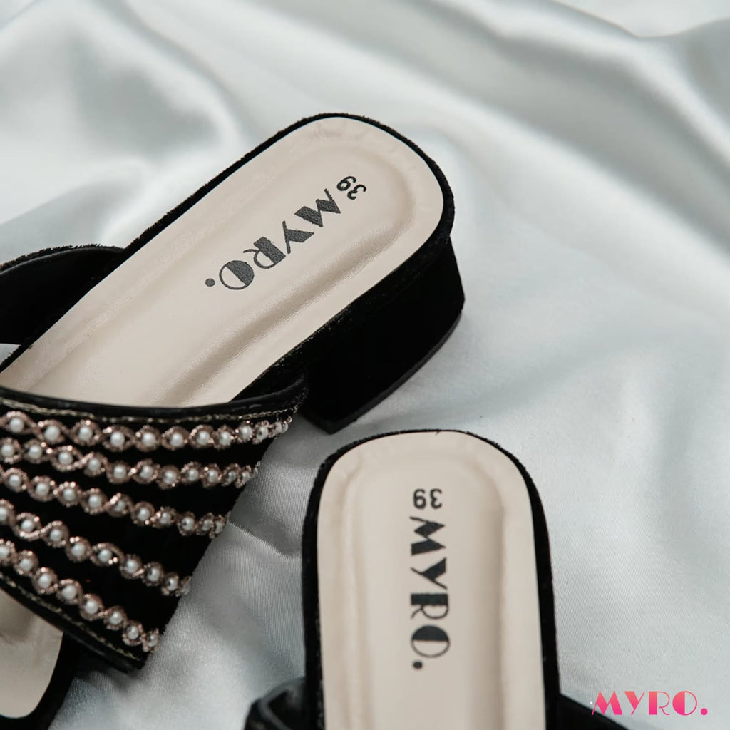 Starlight Black Heel - MYRO