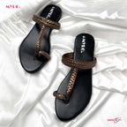 Toe Ring Gold Chappal - MYRO