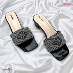 Velora Black Low Heel - MYRO