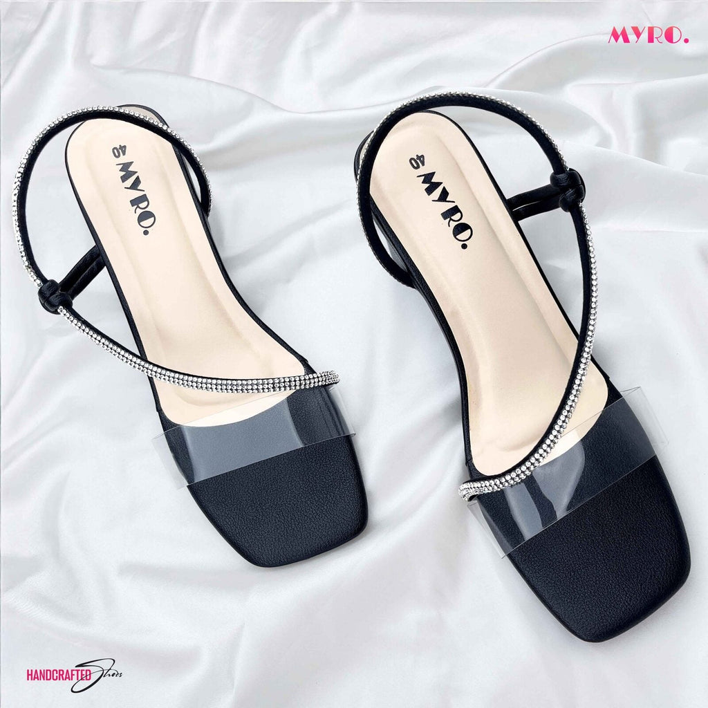 Zephyra Black Heel - MYRO