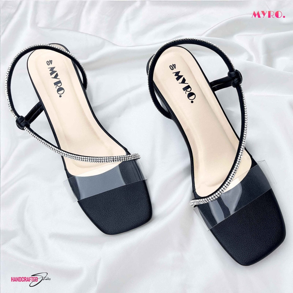 Zephyra Black Heel - MYRO