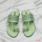 Ziya Mint Chappal - MYRO