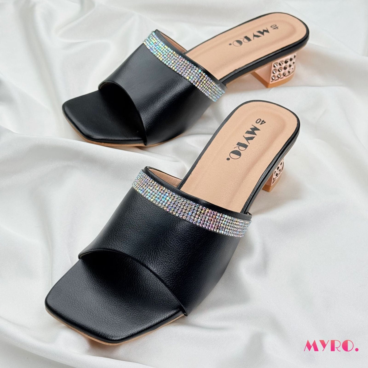 Zorix Black Heel - MYRO
