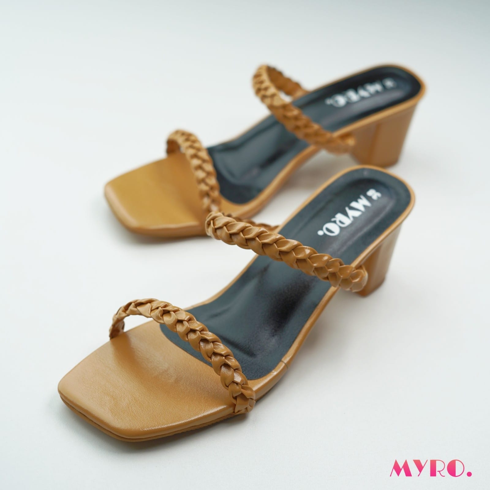 Myro Rupanzel Brown High Heel