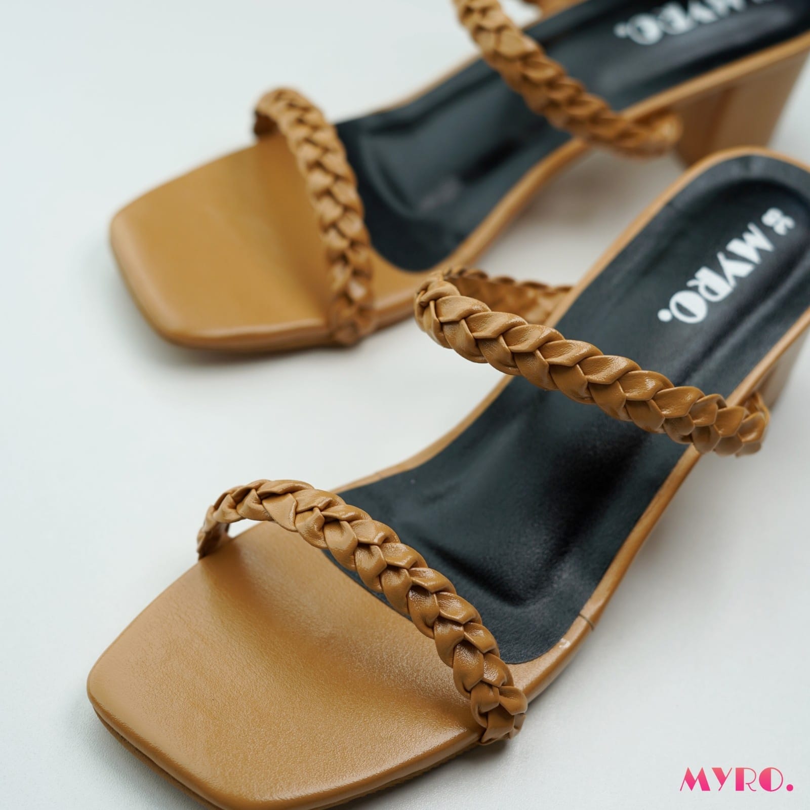 Myro Rupanzel Brown High Heel - Image 3