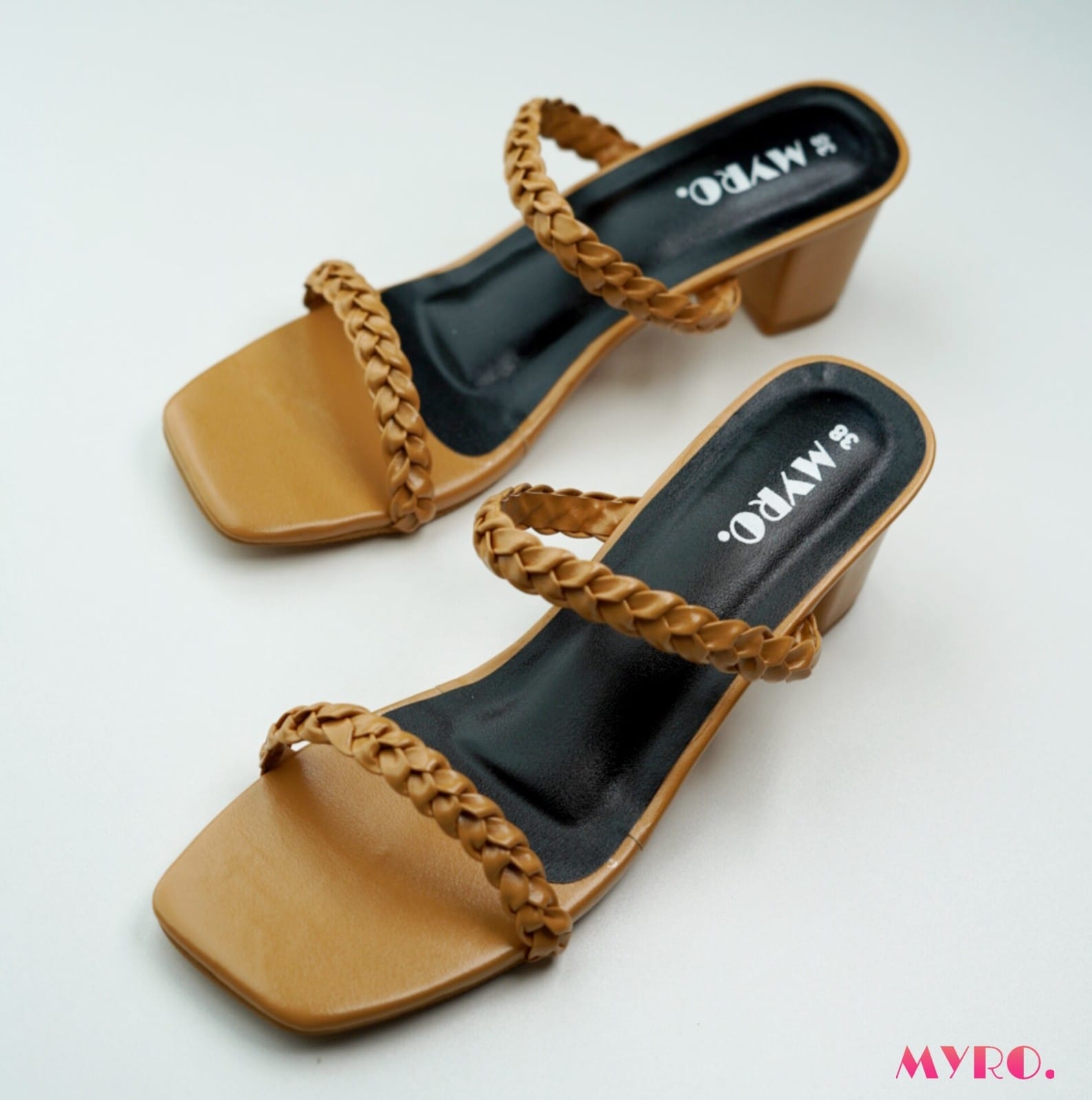 Myro Rupanzel Brown High Heel - Image 5