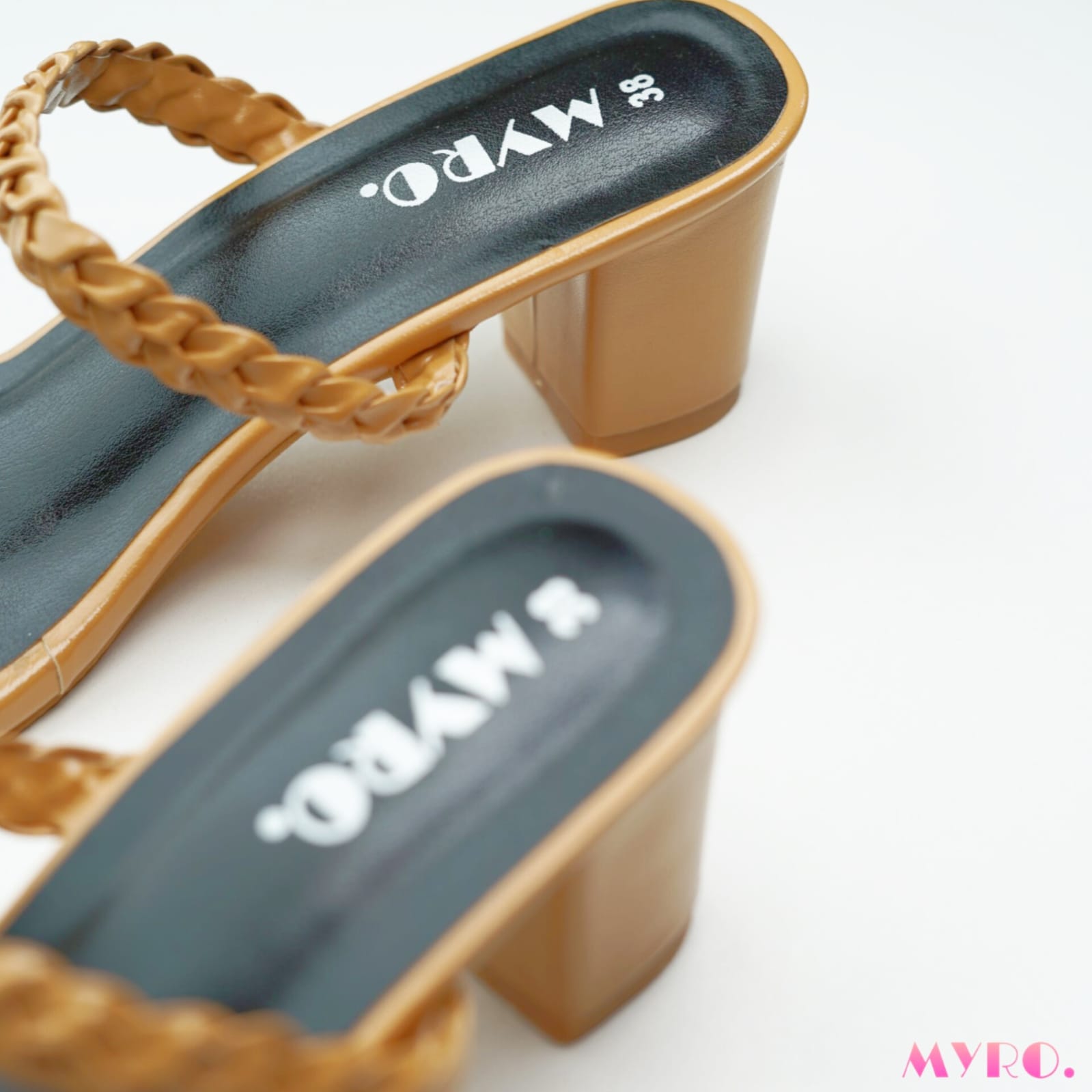 Myro Rupanzel Brown High Heel - Image 4