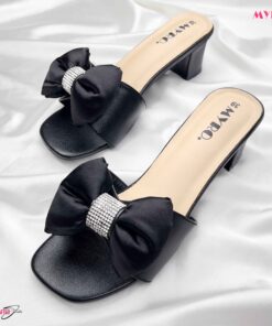 Bowtique Black Heel