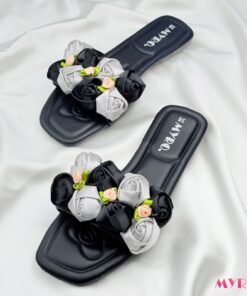 Flower Black Slide